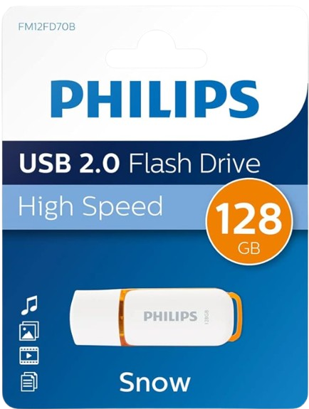 [FM12FD70B] PHILIPS PENDRIVE 128GB SUNRISE ORANGE