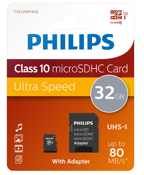 [PHMSDHC] PHILIPS TARJETA  MICRO SDHC 32GB