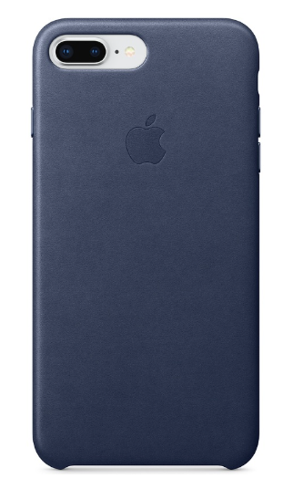 APPLE CARCASA IPHONE 8 PLUS PIEL AZUL