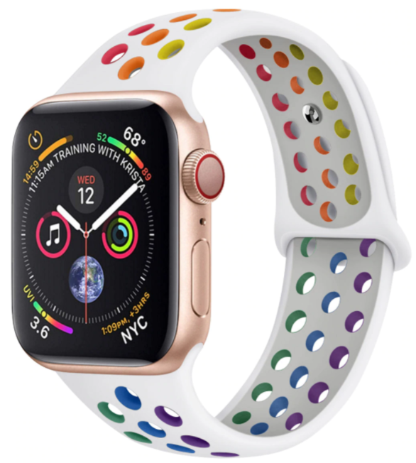 DEVIA CORREA SPORT APPLE WATCH 38/40/41mm RAINBOW