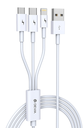 DEVIA CABLE SMART 3 EN1 MICRO/C/LIGHTNING