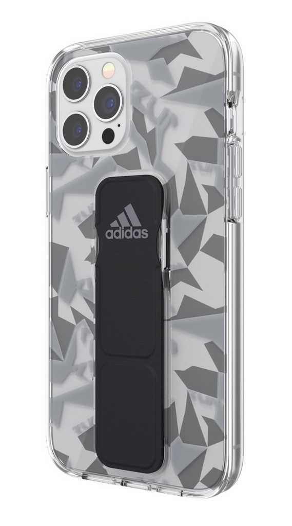 ADIDAS CARCASA GRIP IPHONE 12 PRO MAX NEGRO/ORO