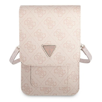 GUESS BANDOLERA 4G TRIANGLE ROSA