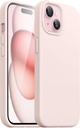 DEVIA CARCASA NATURE IPHONE 15 PLUS ROSA