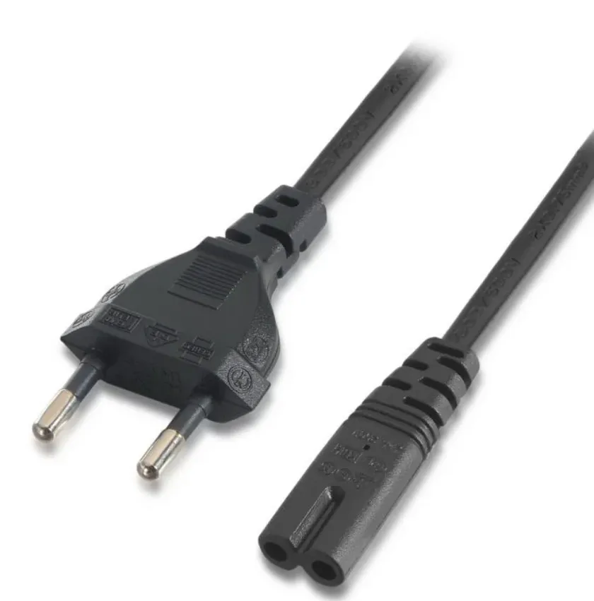 [A1320173] AISENS CABLE ALIMENTACIÓN FORMA 8 HASTA 1500W 1,5m