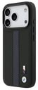 BMW CARCASA MAGSAFE BLUE STRIPE IPHONE 17 PRO NEGRO