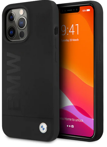 BMW CARCASA SILICONE BIG LOGO IPHONE13 PRO MAX
