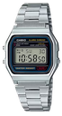 CASIO RELOJ A-158WA-1A VINTAGE PLATA