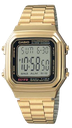 CASIO RELOJ A-178WGA-1A ILLUMINATOR RETRO DORADO