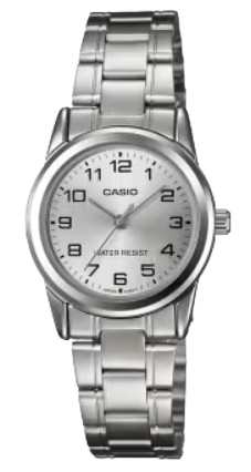 [LTPV001D7B] CASIO RELOJ LTP-V001D-7B ESFERA PLATEADA / ACERO
