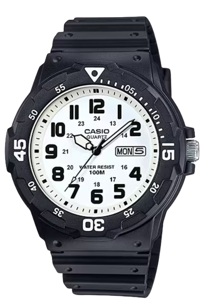 [MRW200H7B] CASIO RELOJ MRW-200H-7B NEGRO / BLANCO