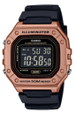 CASIO RELOJ W-218HM-5B NEGRO/BRONCE