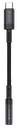 DEVIA ADAPTADOR IPURE TIPO C - JACK 3.5mm NEGRO
