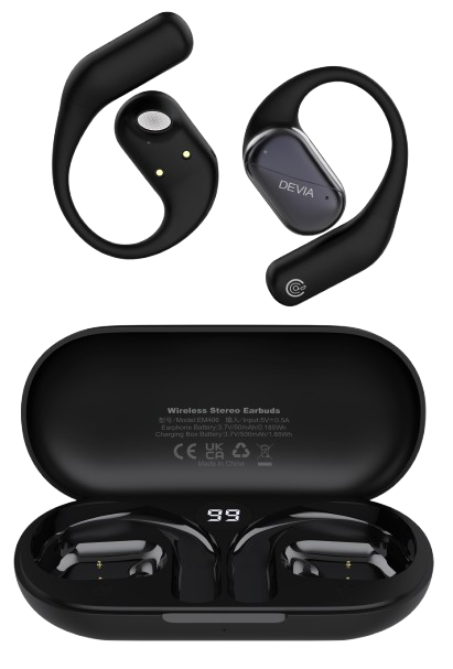 [DSTOWSL1BK] DEVIA AURICULAR BLUETOOTH OWS LITE1 NEGRO