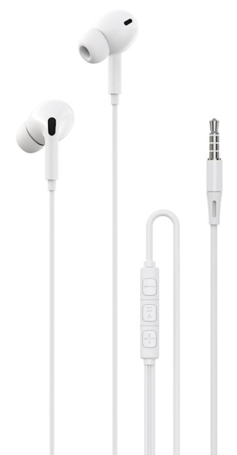 [DSTKAJ3WH] DEVIA AURICULAR KINTONE A2 JACK SILICONA BLANCO