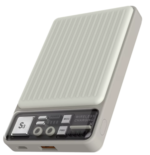 DEVIA BATERIA AUXILIAR MAGNETICA EXTREME 10000mAh 22.5W BEIGE