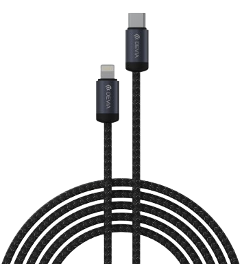 [DSTCGRCL3] DEVIA CABLE GRACIOUS USB C - LIGHTNING PD 27W 3A 3m NEGRO