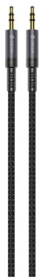 [DSTCIJW1M] DEVIA CABLE IPURE JACK 3.5mm WOVEN 1M NEGRO