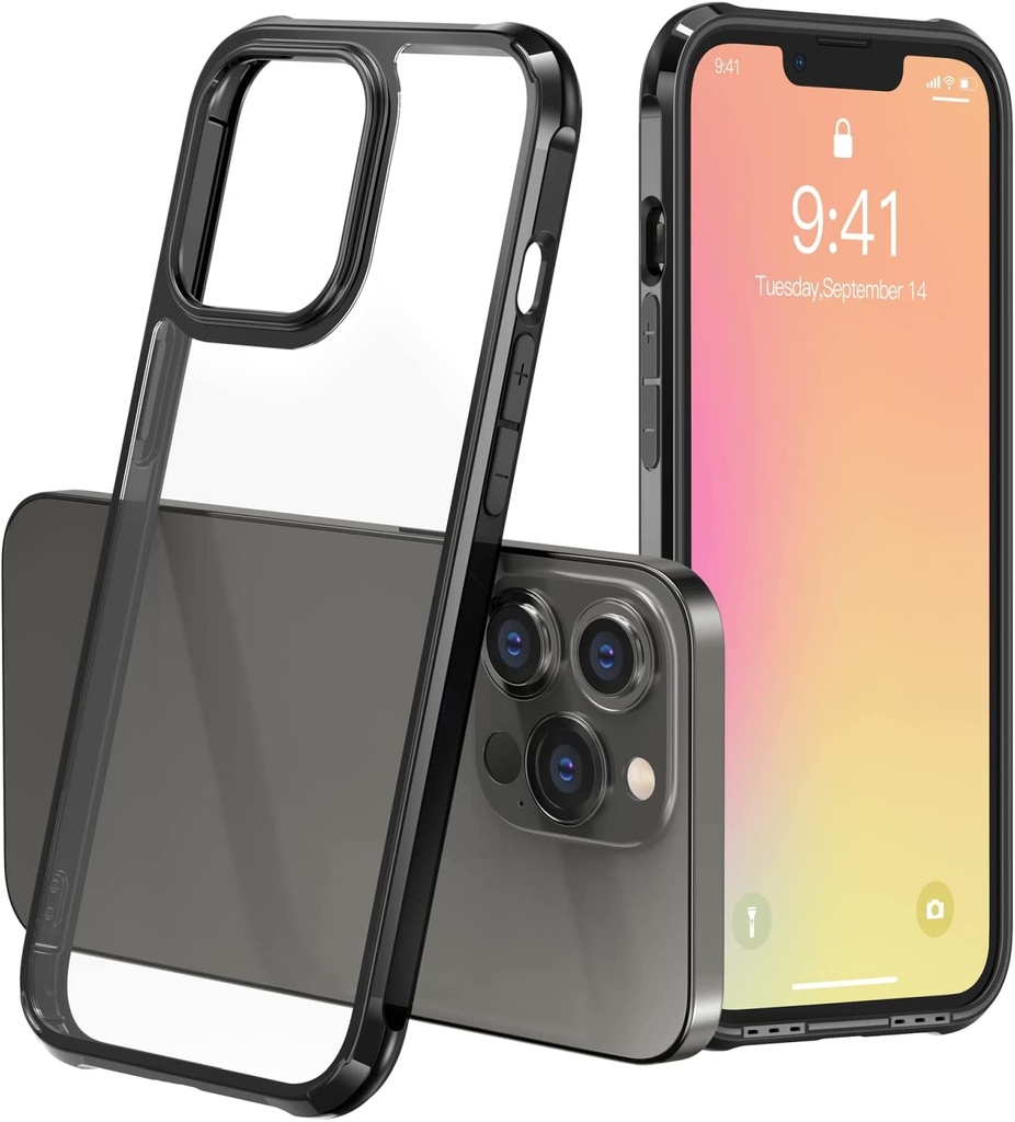 [DSTCCIP14PLB] DEVIA CARCASA CRYSTAL IPHONE 14 PLUS NEGRO