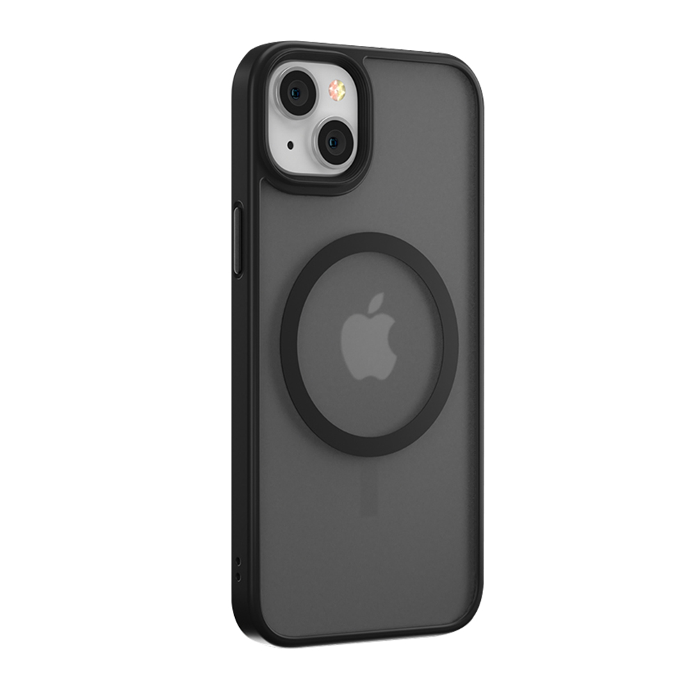 [DSTCPIIPL14B] DEVIA CARCASA MAGSAFE PINO IPHONE 14 PLUS NEGRO