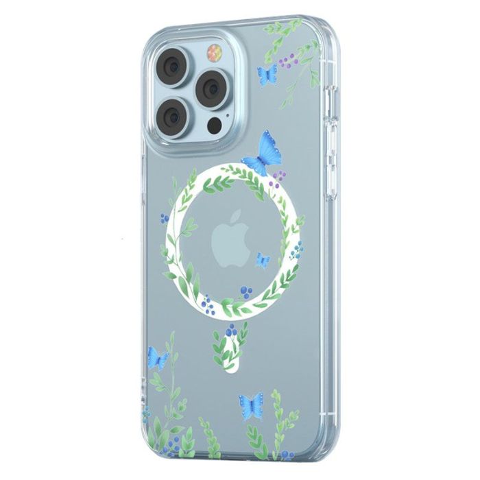 DEVIA CARCASA MAGSAFE SPRING S2 IPHONE 14 PRO VERDE