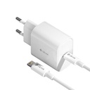 DEVIA CARGADOR TIPO C 20w + CABLE C-IOS