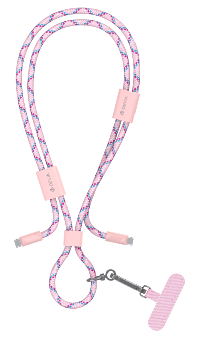 DEVIA COLGANTE/CABLE C-C 60W 1.6m ROSA