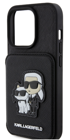 KARL LAGERFELD CARCASA CARDSLOT KC BIG IPHONE 15