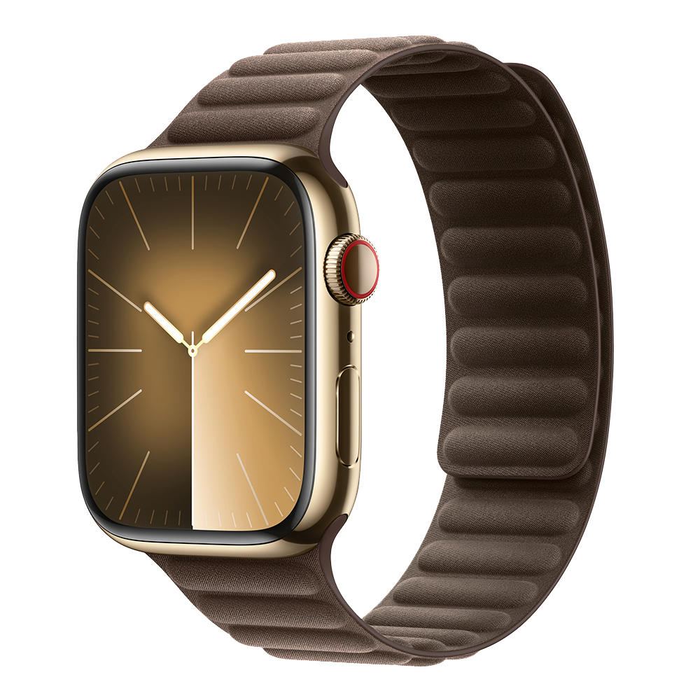 [DSTCMAW38BR] DEVIA CORREA MAGNETIC FIBER APPLE WATCH 38/40/41MM MARRON