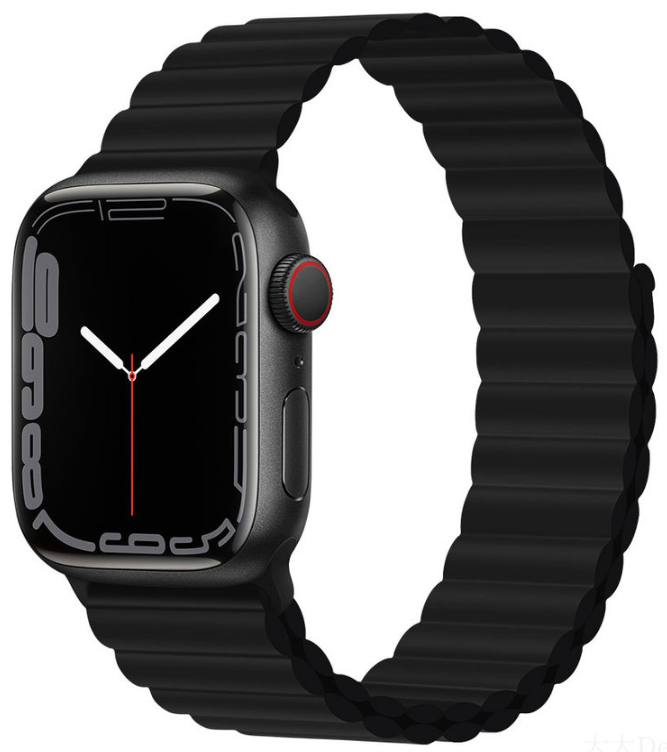 DEVIA CORREA MAGNETIC SILICONE APPLE WATCH 38/40/41mm NEGRO