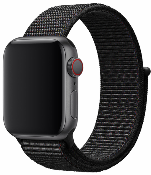 DEVIA CORREA NYLON LOOP APPLE WATCH 42/44/45/49mm NEGRO