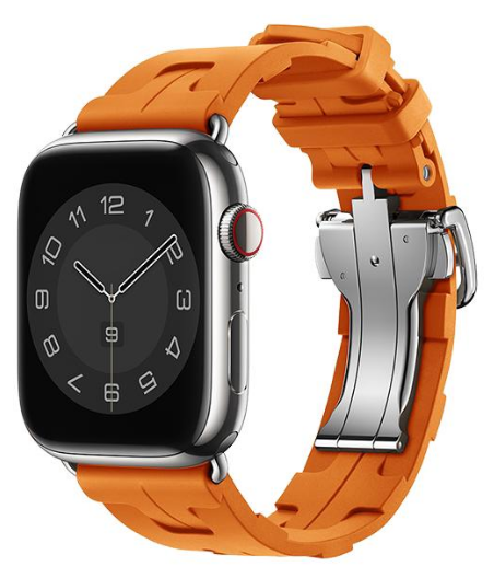 [DSTWBSD40O] DEVIA CORREA SILICONE DELUXE APPLE WATCH 38/40/41mm NARANJA