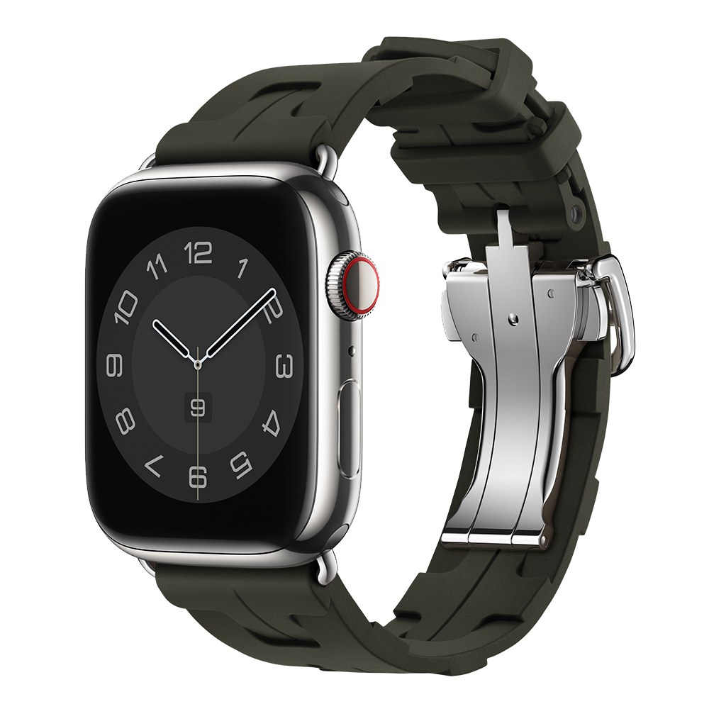 DEVIA CORREA SILICONE DELUXE APPLE WATCH 38/40/41mm VERDE