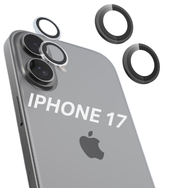 DEVIA PROTECTOR CAMARA IPHONE 17 NEGRO