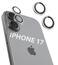 DEVIA PROTECTOR CAMARA IPHONE 17 PLATA