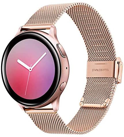 [DSTWBB22RG] DEVIA CORREA MILANESA SAMSUNG/ HUAWEI/ AMAZFIT ORO ROSA 22mm.