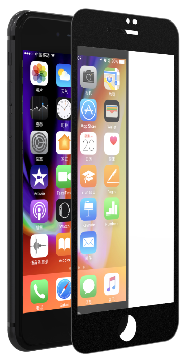 [DSTTGIP6PB] DEVIA CRISTAL TEMPLADO IPHONE 6/6s PLUS NEGRO