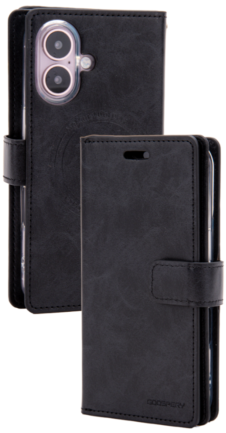 GOOSPERY FUNDA MANSOOR MAGSAFE IPHONE 16 PLUS NEGRO