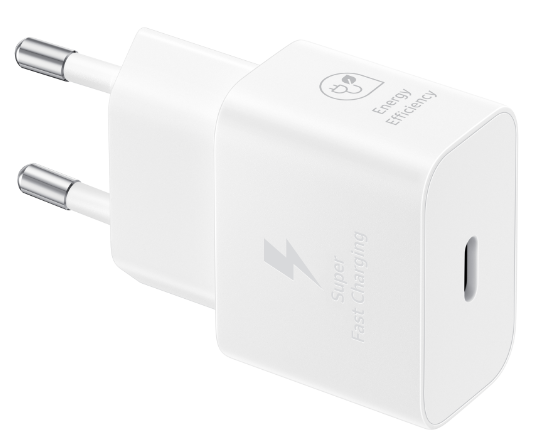 SAMSUNG CARGADOR USB-C 25W GAN BLANCO