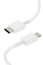 SAMSUNG CABLE TIPO C - TIPO C 1m. 3A BLANCO