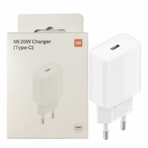XIAOMI CARGADOR RAPIDO 20W TIPO C BLANCO