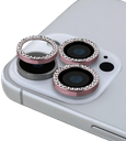 GUESS PROTECTOR CAMARA IPHONE 16 PRO/MAX ROSA