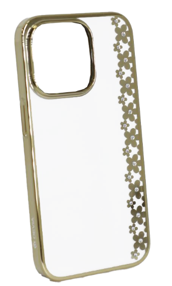 DEVIA CARCASA CLOVER IPHONE 14 ORO