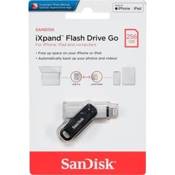 SANDISK PENDRIVE IXPAND USB-LIGHTNING 256GB