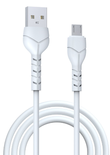 DEVIA CABLE KINTONE USB A - MICRO 1m. BLANCO