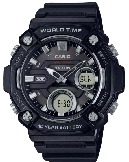 [AEQ120W1A] CASIO RELOJ AEQ-120W-1A AZUL MARINO