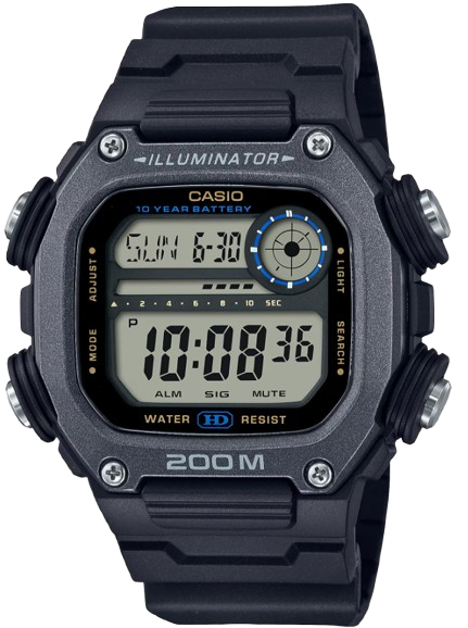 [DW291HX1A] CASIO RELOJ DW-291HX-1A NEGRO