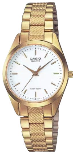 [LTP1274G7A] CASIO RELOJ LTP-1274G-7A BLANCO/DORADO