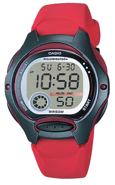 [LW2004A] CASIO RELOJ LW-200-4A ROJO