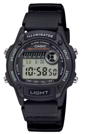 [W220H1A] CASIO RELOJ W-220H-1A NEGRO